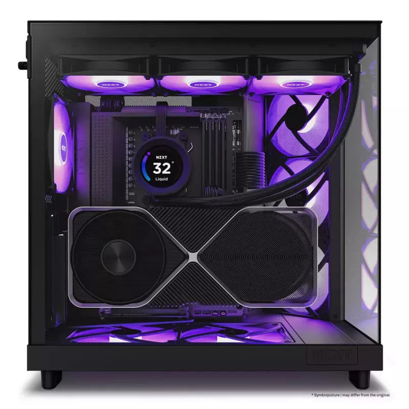 PC Case NZXT H6 Air Flow Midi Tower Juoda