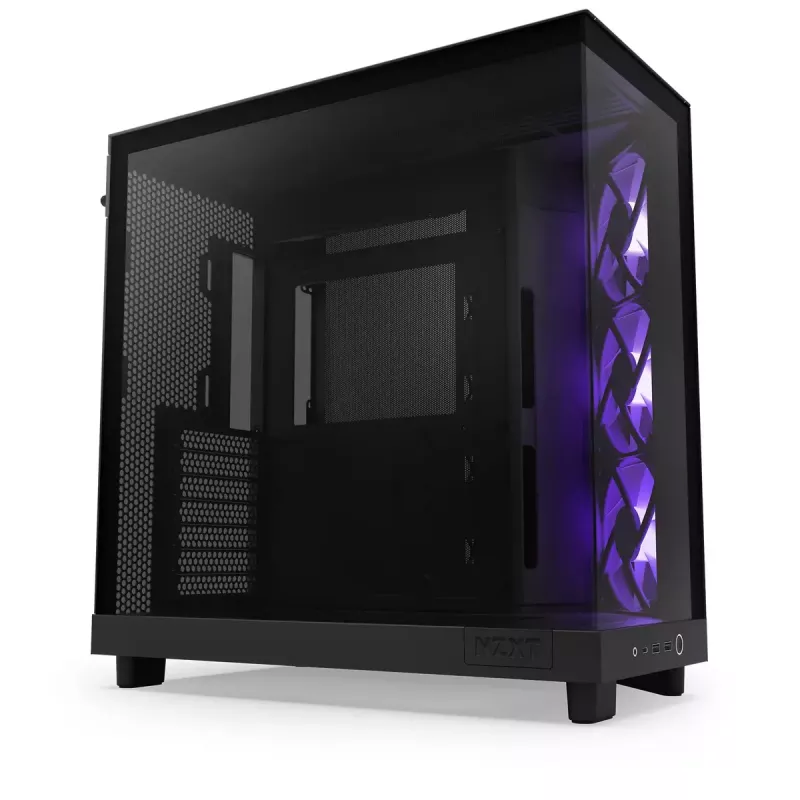 PC Case NZXT H6 Air Flow Midi Tower Juoda