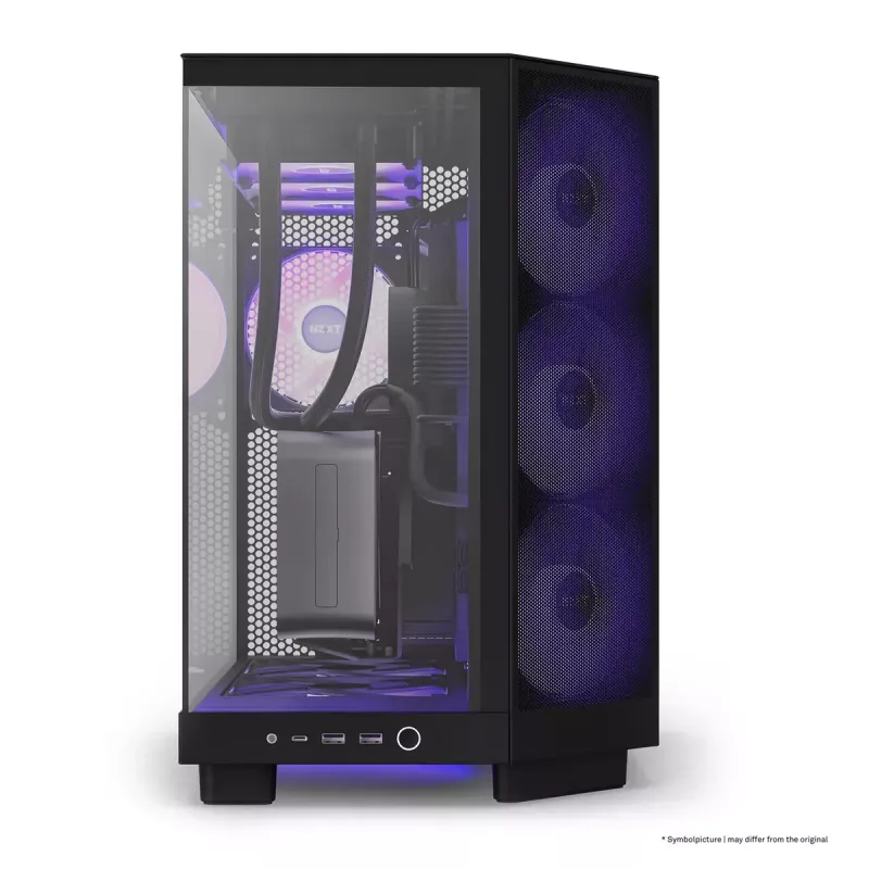 PC Case NZXT H6 Air Flow Midi Tower Juoda