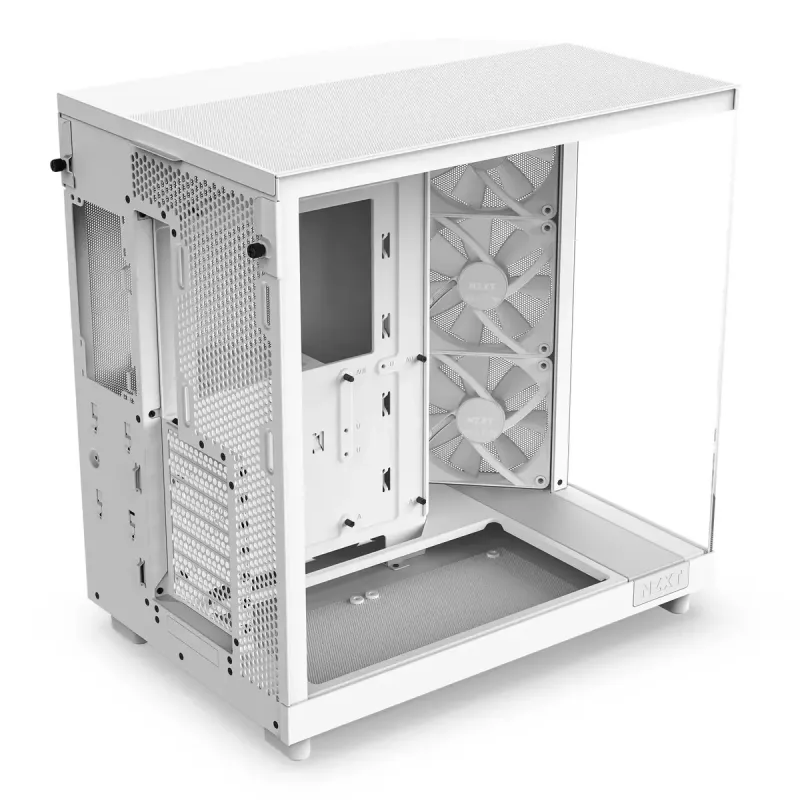 NZXT H6 Air Flow Midi Tower baltos spalvos korpusas