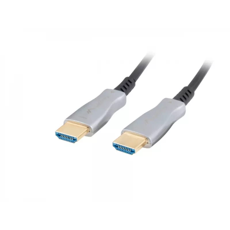 LANBERG HDMI laidas V2.0 optinis AOC M/m - 10 m juodas