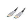 LANBERG HDMI laidas V2.0 optinis AOC M/m - 10 m juodas