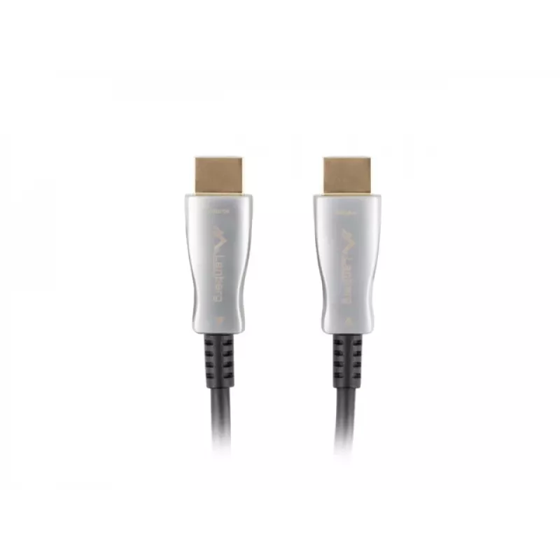 LANBERG HDMI laidas V2.0 optinis AOC M/m - 10 m juodas