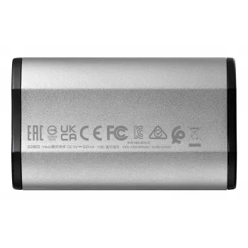 ADATA SD810 500 GB USB Type-C USB 3.2 Gen 2x2 Juoda, Sidabrinė