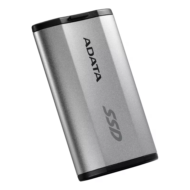 ADATA SD810 2 TB USB Type-C USB 3.2 Gen 2x2 Juoda, Sidabrinė