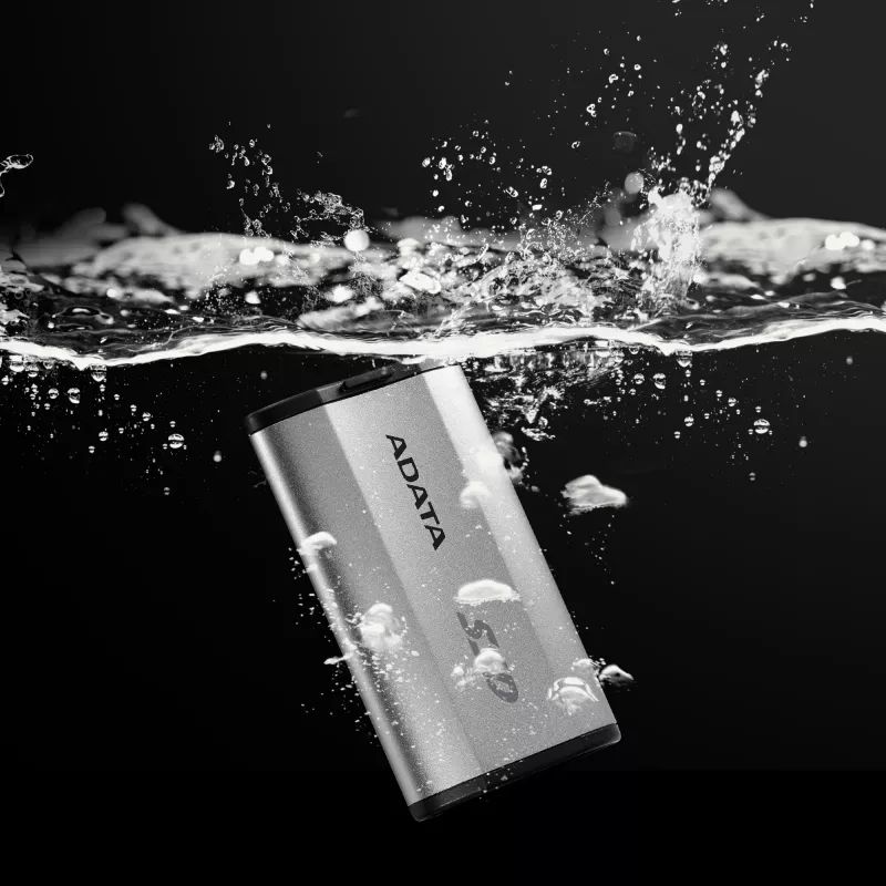 Nešiojamasis SSD ADATA SD810 4 TB, USB Type-C, USB 3.2 Gen 2x2, 2000 MB/s skaitymo/rašymo, IP68 aliuminio korpusas