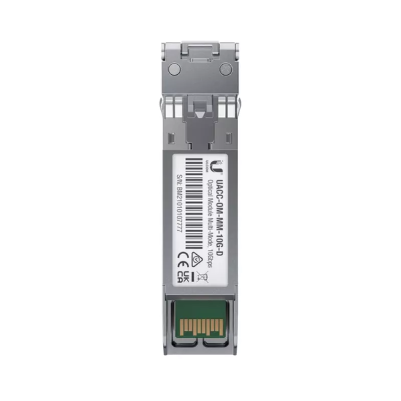 Tinklo siųstuvas-imtuvas UBIQUITI UACC-OM-MM-10G-D-2, 10 Gbit/s, daugiamodis 850 nm, LC, pakuotėje 2 vnt.