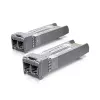 Tinklo siųstuvas-imtuvas UBIQUITI UACC-OM-MM-10G-D-2, 10 Gbit/s, daugiamodis 850 nm, LC, pakuotėje 2 vnt.
