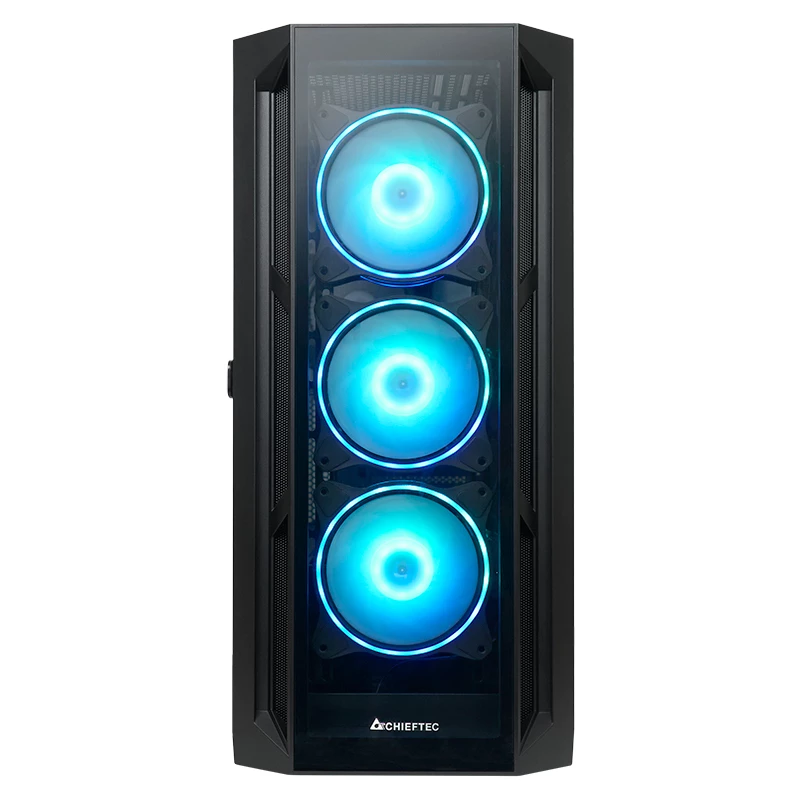 Chieftec APEX GA-01B-TG-OP ATX Midi Tower juodas
