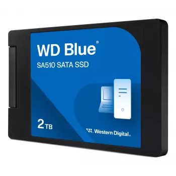 WESTERN DIGITAL SSD - WD Blue SA510 - 2 TB - SATA 6 Gb/s - 2,5 col. - 7 mm korpusas