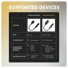 Axagon ADA-HC USB-C prie 3,5 mm lizdo – Hi-Res DAC garso adapteris, 384 kHz/32 bitų, stereofoninis