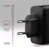 Axagon ACU-DPQ100 PD3.0 & QC 4+ TRIJŲ IŠĖJIMŲ sieninis įkroviklis 100W