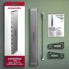 Axagon HMC-10HLS, USB 5Gbps šakotuvas, 4x USB-A, HDMI 4k/60Hz, RJ-45, SD/microSD, PD 100W