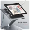 Axagon HMC-STND daugiafunkcis USB-C 5 Gbps šakotuvas ir aliuminis stovas nešiojamiesiems kompiuteriams. HDMI 4k/60Hz, GLAN, PD ir 3 USB-A prievadai. USB-C laidas 60 cm.