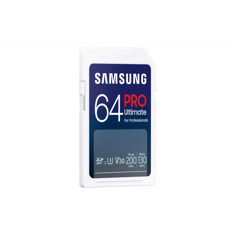 „Flash“ atmintis Samsung 64 GB SDXC UHS-I 3 klasės PRO Ultimate