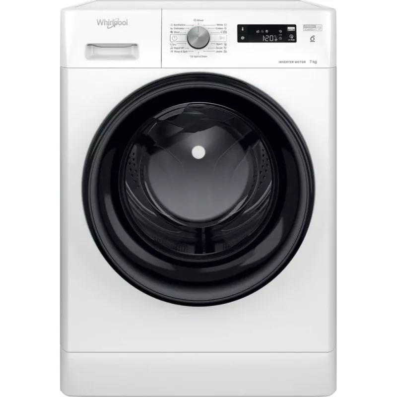 Whirlpool FFS7259BEE skalbimo mašina Frontalinė 7 kg 1151 RPM Balta