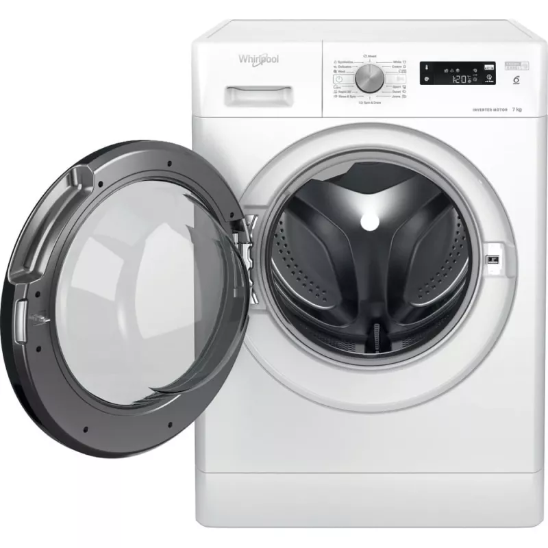 Whirlpool FFS7259BEE skalbimo mašina Frontalinė 7 kg 1151 RPM Balta