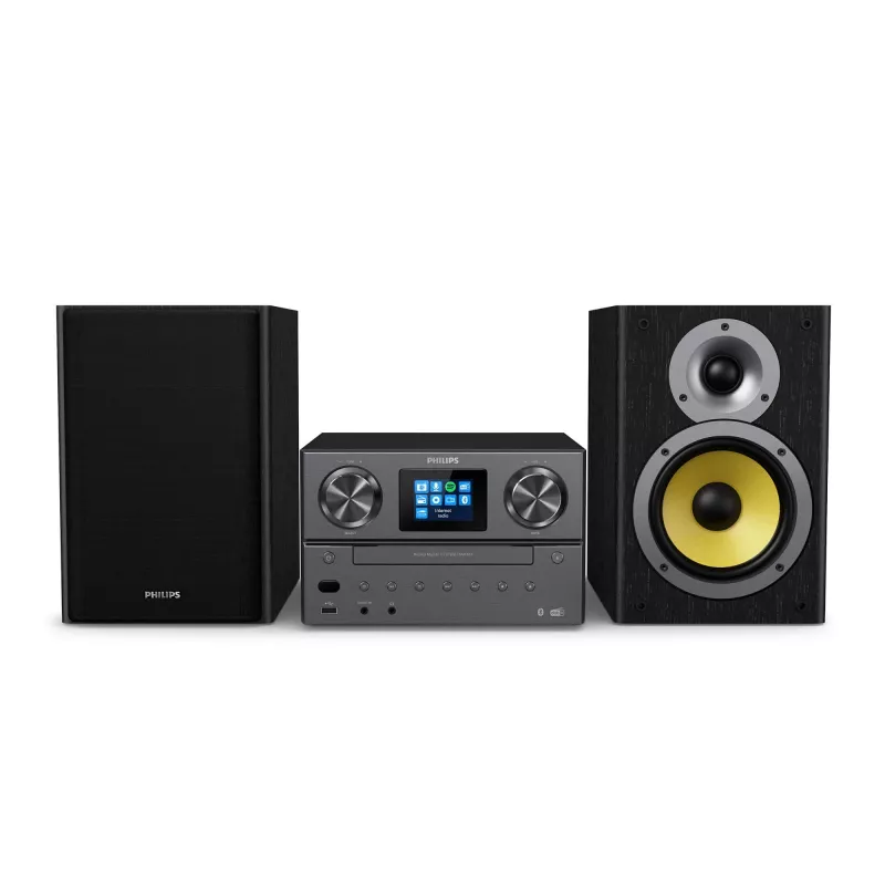 Philips TAM8905 muzikos sistema su internetiniu radiju, DAB+, Bluetooth, CD, USB ir Spotify Connect