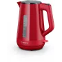 Elektrinis virdulys Bosch TWK1M124 — 1,7 l, 2400 W, raudonas, belaidis, 360° pagrindas