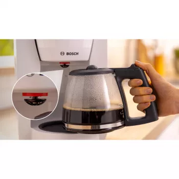 Bosch TKA2M111 kavos virimo aparatas Rankinio lašinimo kavos virimo aparatas 1,25 l