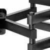 TV sieninis laikiklis MACLEAN MC-710N VESA iki 600x400 mm, pakreipimas +3°/−15°, maks. atstumas 35,5 cm, maks. ekrano įstrižainė 80 colių, plieninis, juodas
