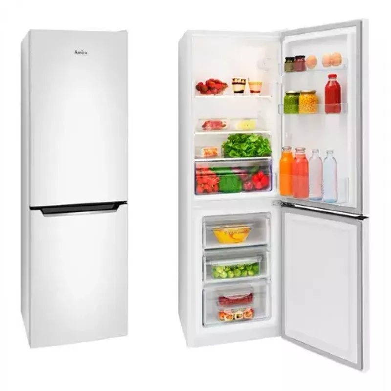 Amica KGCL 384 155 W laisvai pastatomas šaldytuvas 157 l