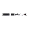 Stovo linijinės sąveikos UPS CYBERPOWER OR1500ERM1U — 1,5 kVA / 900 W, 6× C13 lizdai, LCD, karšto keitimo VRLA baterija, 1U, sidabrinis