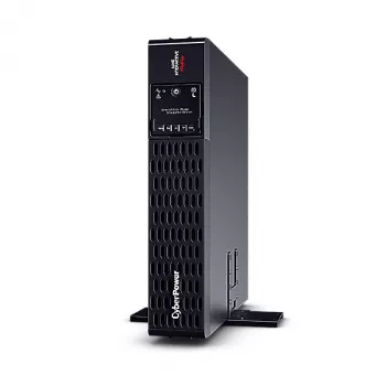 Nepertraukiamo maitinimo šaltinis CYBERPOWER PR1000ERT2U, 1 kVA (1000 W), linijinė-interaktyvi, 10x C13 lizdų, gryna sinusoidė, stovas/bokštas 2U
