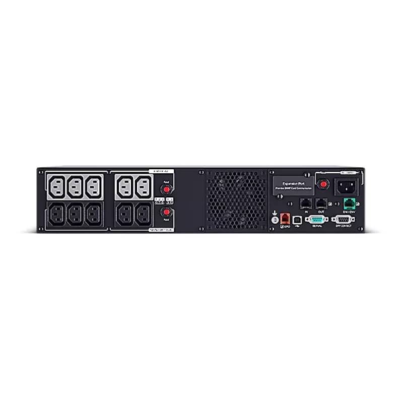 Nepertraukiamo maitinimo šaltinis CYBERPOWER PR1000ERT2U, 1 kVA (1000 W), linijinė-interaktyvi, 10x C13 lizdų, gryna sinusoidė, stovas/bokštas 2U