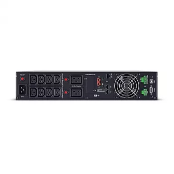 CyberPower OLS3000ERT2UA nepertraukiamo maitinimo šaltinis (UPS) Dvigubas keitimas (internetinis) 2 kVA 1800 W 8 kintamosios srovės lizdai (-ų)