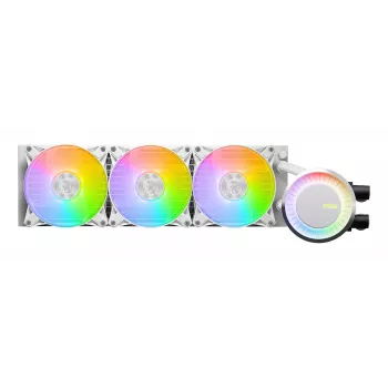 MSI MAG Coreliquid E360 White pagrindinės plokštės, procesoriaus skysčio aušinimo sistema 12 cm