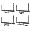 Neomounts AV2-500BL videobar rinkinys 43-110 colių - VESA - maks. 10 kg - universalus