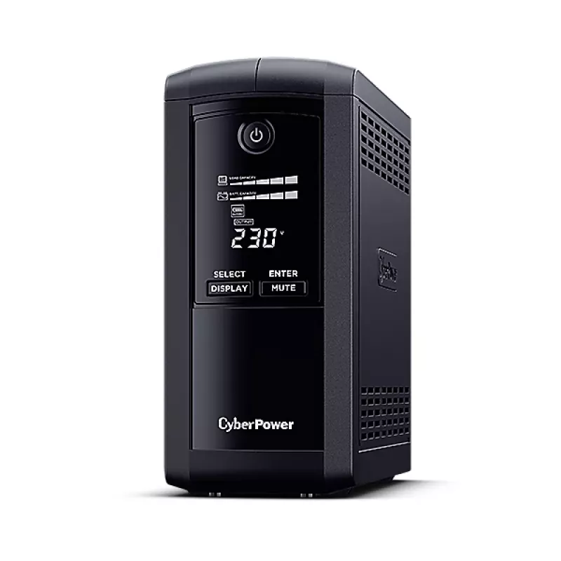 CyberPower VP700EILCD nepertraukiamo maitinimo šaltinis (UPS) Line-Interactive 0,7 kVA 390 W 6 kintamosios srovės lizdų