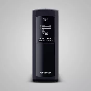 Nepertraukiamo maitinimo šaltinis CYBERPOWER VP1600ELCD-FR 1,6 kVA / 900 W, Line-Interactive, 5 kintamosios srovės lizdų, LCD, USB/RS-232