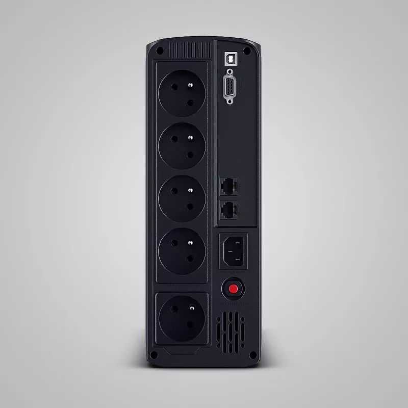 Nepertraukiamo maitinimo šaltinis CYBERPOWER VP1600ELCD-FR 1,6 kVA / 900 W, Line-Interactive, 5 kintamosios srovės lizdų, LCD, USB/RS-232