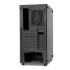 PC korpusas IBOX CETUS 906 Midi Tower juodas — ATX/mATX, 460×210×350 mm, 29 cm GPU, 7 diskų talpyklos, RGB ventiliatoriai