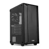 PC korpusas IBOX CETUS 906 Midi Tower juodas — ATX/mATX, 460×210×350 mm, 29 cm GPU, 7 diskų talpyklos, RGB ventiliatoriai