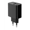 GEMBIRD USB greitasis įkroviklis - Type A ir C 2 prievadų 20 W - juodas