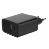 GEMBIRD USB greitasis įkroviklis - Type A ir C 2 prievadų 20 W - juodas