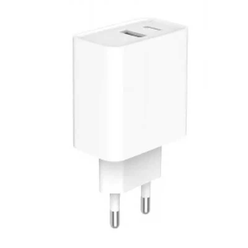 GEMBIRD USB greitasis įkroviklis - Type A & C 2 prievadų 20W - Baltas