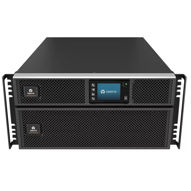 Vertiv Liebert GXT5 dvigubos konversijos UPS -5000VA/5000W| 230V| Su montavimo stove rinkiniu ir „Intellislot RDU101“ ryšio kortele| GXT5-5000IRT5UXLN