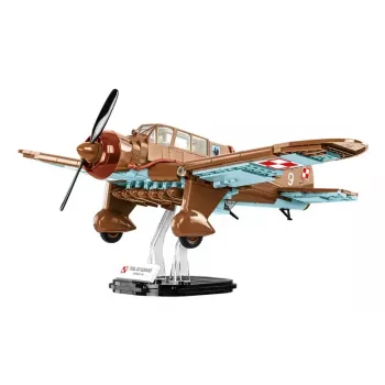 Statybinis rinkinys Cobi PZL.23 Karaś 586 dalys
