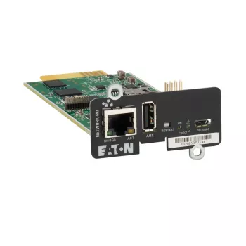 EATON CORPORATION Tinklo UPS valdymo kortelė Mini tinklo-M3 1,0 Gbps – pilnas dvipusis ryšys