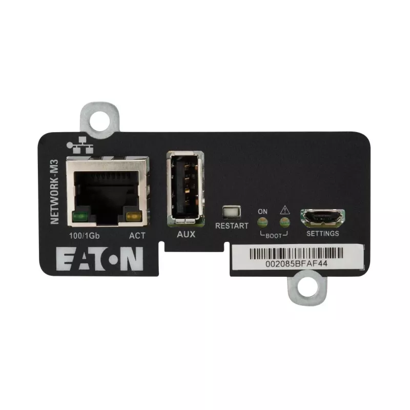 EATON CORPORATION Tinklo UPS valdymo kortelė Mini tinklo-M3 1,0 Gbps – pilnas dvipusis ryšys