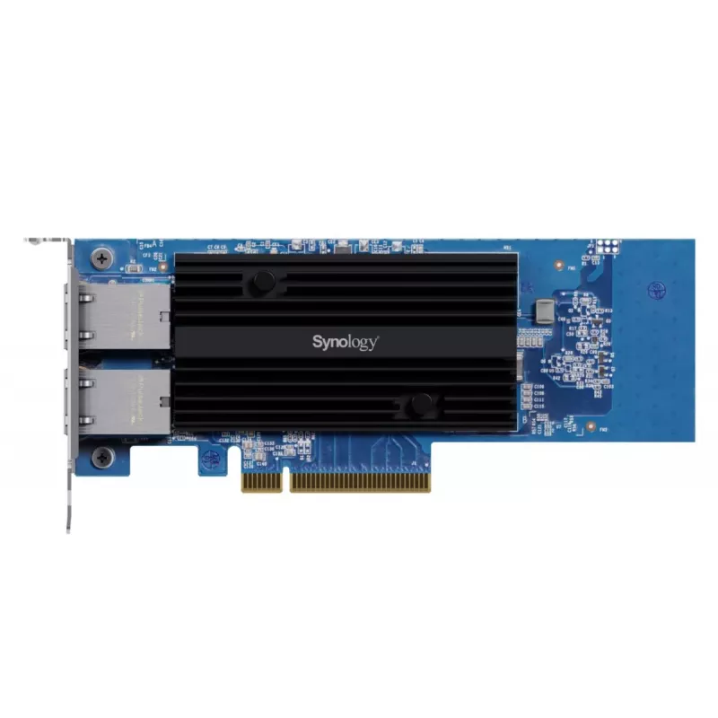 SYNOLOGY Ethernet adapteris E10G30-T2 dviportis 10gbe RJ45
