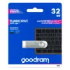 USB atmintinė GOODRAM UNO3-0320S0R11 32 GB, USB Type-A, USB 3.2 Gen 1, metalinis be dangtelio sidabrinis