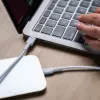 Laidas Green Cell Lightning į USB‑C 1 m, 29 W, baltas, duomenys 480 Mbps