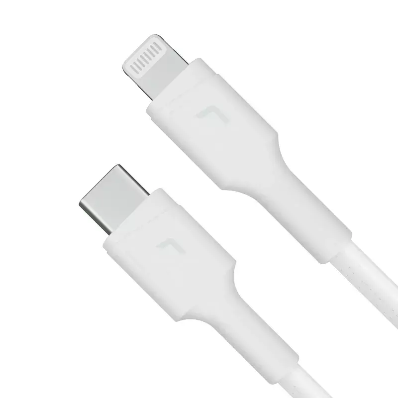 Laidas Green Cell Lightning į USB‑C 1 m, 29 W, baltas, duomenys 480 Mbps