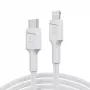 Laidas Green Cell Lightning į USB‑C 1 m, 29 W, baltas, duomenys 480 Mbps
