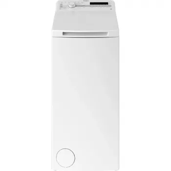 Whirlpool NTDLR 6040S PL/N skalbimo mašina su viršutiniu pakrovimu 6 kg 951 aps./min. Balta
